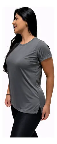 Blusa Tapa Bumbum Academia Fitness Poly Uv Dry Fit Academia