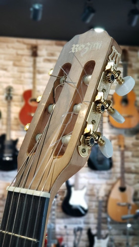 Imagem 3 de 10 de Violão Rozini Studio Clássico Natural Fosco Rx210
