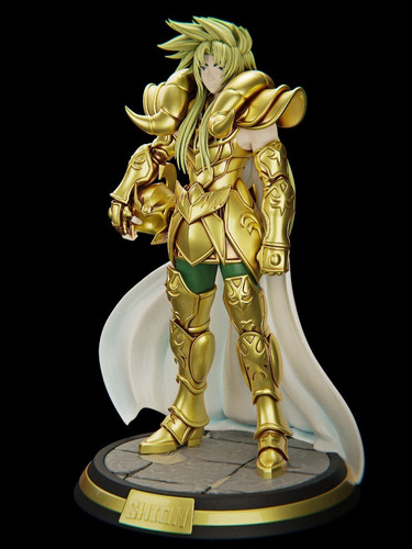 Saint Seiya Aries Shion Archivo Obj Para Impresión 3d