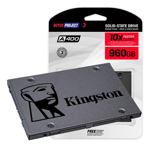 Disco Duro Solido Ssd 960gb Kingston A400 Sata 2.5 Pc Laptop