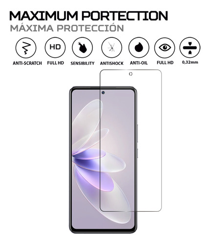 Protector De Pantalla Antishock Para Vivo V25e Mexico