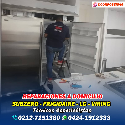 Serv Tecnico Viking Subzero Kitchenaid Neveras Horno Cocinas