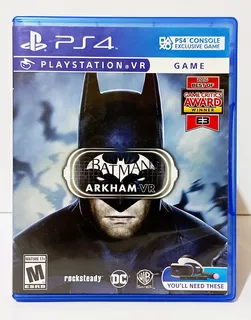 Batman: Arkham Vr Juego Ps4 Físico