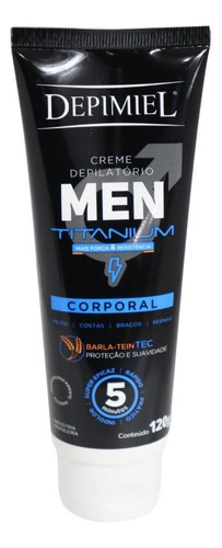 Creme Depilatória Depimiel Men Corporal Masculino Homem 120g