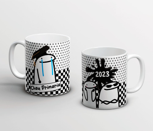 Taza Plastica Flork  Primaria Egresados 2023 Pack46