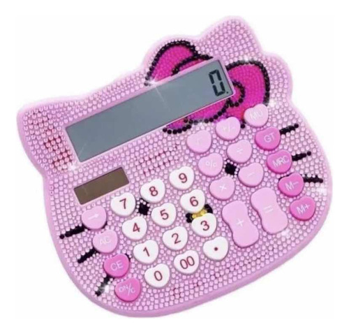 Calculadora Hello Kitty Cristales Brillantes