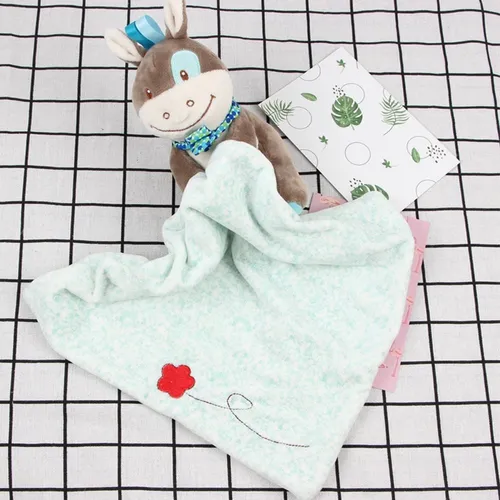 Juguetes Caballo Snuggler Bebé Mantita De Seguridad Lu...