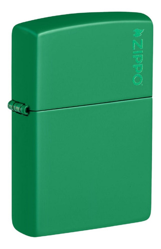 Encendedor Zippo 48629zl Classic Grass Green Matte Garantia.