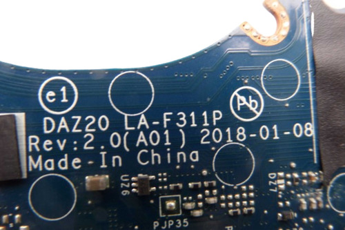 Motherboard Dell Latitude 7290 I7-8650u No Prende (Usado)