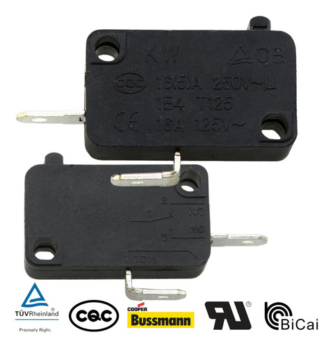 Microswitch Para Horno De Microondas 16a 125v N Abierto