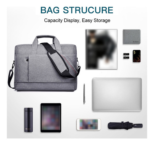 Bolso De Hombro For Portátil De 15 Pulgadas, Computadora Mu