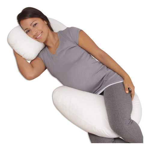 Leachco Snoogle - Almohada Flexible Para Embarazo/maternidad