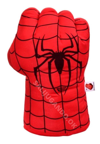 Puño Spiderman Guante Gigante Mano Derecha O Derecha Calidad