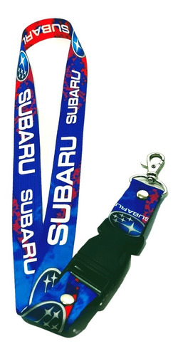 Lanyard Llavero Subaru