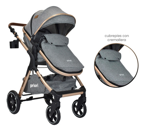 Coche Moises Bebé Travel System Kansas Priori