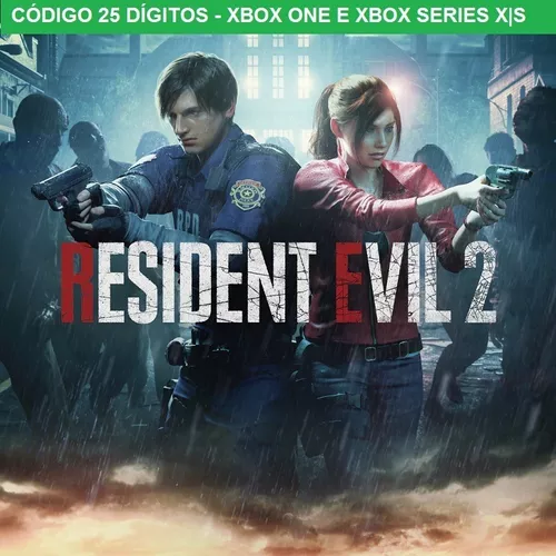 Resident Evil 2 Remake Xbox One - 25 Dígitos (envio Já)