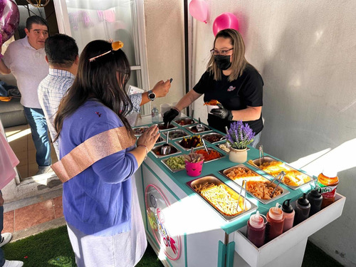 Servicio De Carrito De Snacks Para Tu Evento