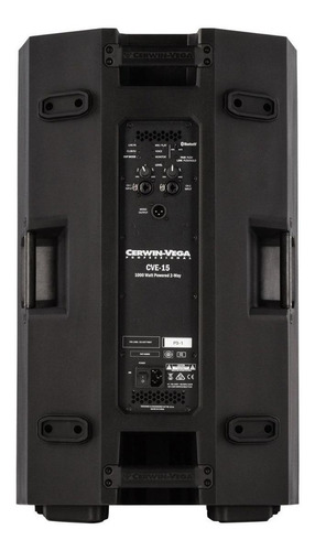 Bocina Cerwin Vega CVE-15 portátil Negro