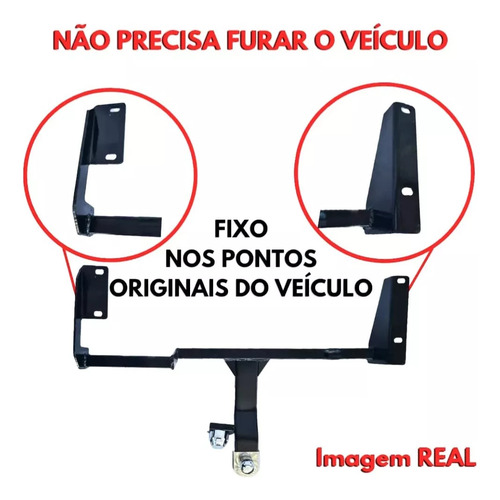 Engate Reboque 700kg Gm Spin Lt Ltz 2018 2019 2020 2021 2022