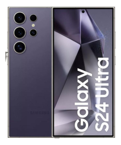 Samsung Galaxy S24 Ultra 256gb Titânio Violeta - Excelente Titânio Violeta (Usado)