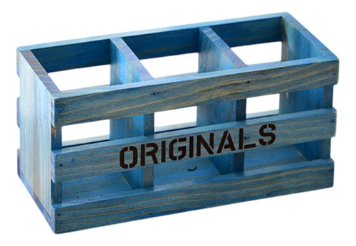 Organizador De Control Remoto Soporte De Lápiz De Azul