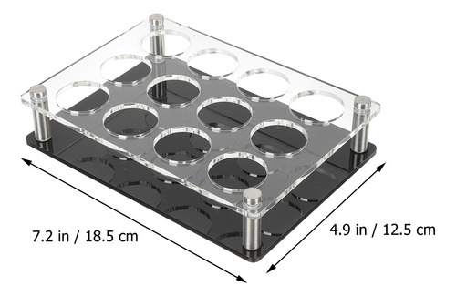 Bandeja Para Servir Vasos De Chupito, Soporte Acrílico Para