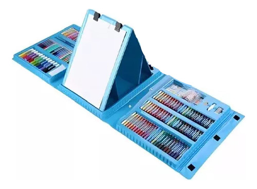 Kit De Arte Maleta Colores Crayolas Pinturas,208pzas