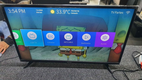Television Hisense 32h5f1 Smart Led Con Control Y Antena (Usado)