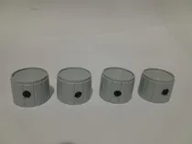 Comprar Botão Cinza Para Rádio Antigo E Outros Aparelhos (4 Botões)