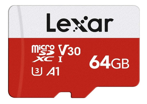 Memoria Lexar 64gb Micro Sdxc 100mb/s  A1 U3 Class10 V30
