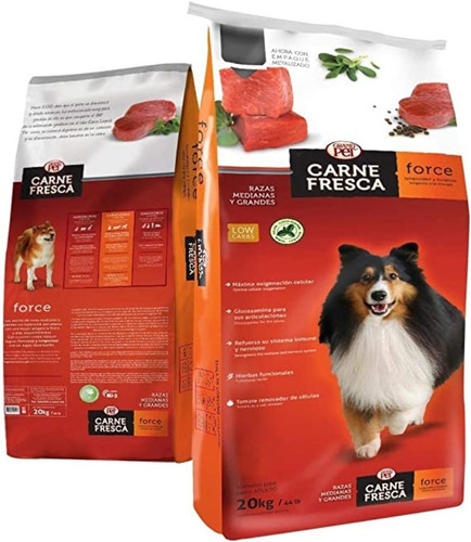Alimento Carne Fresca Force Para Perro Adulto 4kg