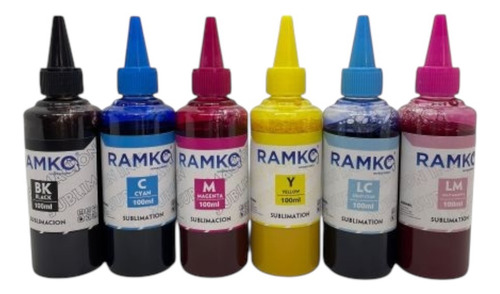 Tinta Para Sublimación X 100ml Alta Calidad Compatible