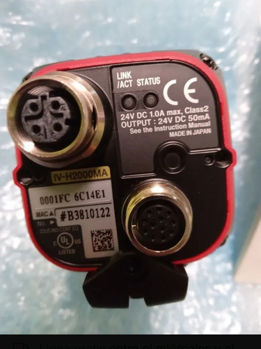Keyence Iv H2000ma Sensor De Vision Alto Rango Auto Enfoque (Usado)