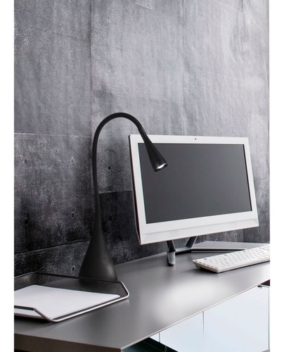 Imagen 3 de 10 de Lampara Escritorio Velador Argenta Led Luz Luces Flexible