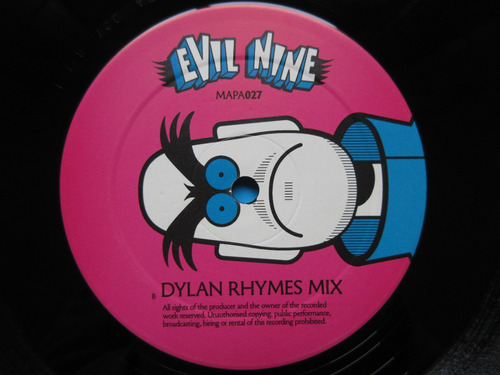 Evil Nine - Restless - Vinilo Electro House Breakbeat 2004