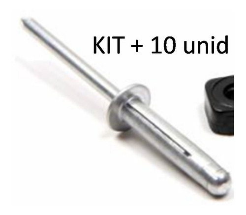 Rebites Para Caiaque - Kit Com 10 Und + Brudden Nautica