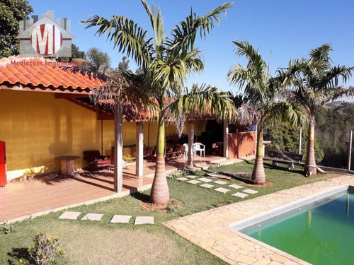 Chácara Com 04 Dormitórios À Venda, 1200 M² Por R$ 480.000 - Zona Rural - Pinhalzinho/sp - Ch0504