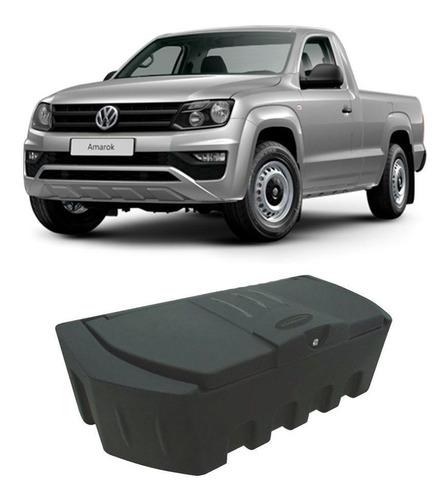 Caixa Trunk Vw Amarok 2010 A 2016 Cs Box Caçamba Ferramentas