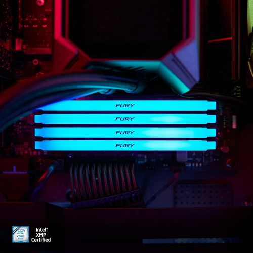 Memória Hyperx Fury Rgb 32gb 2x16gb 3200mhz