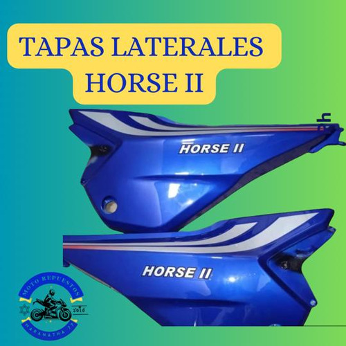 Tapas Laterales Para Moto Horse 2 
