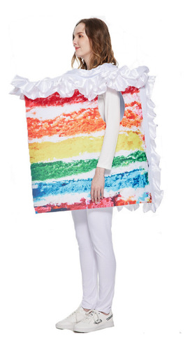 Disfraz Pastel Capas Crema Nuevo Halloween