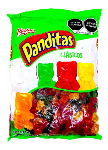 Panditas Ositos Clásicos Ricolino 5 Kg Gomitas