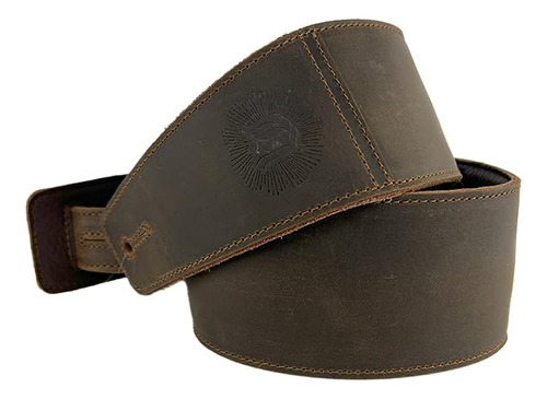 Anthology Gear  The Reticent Full Grain Leather Guitar Strap