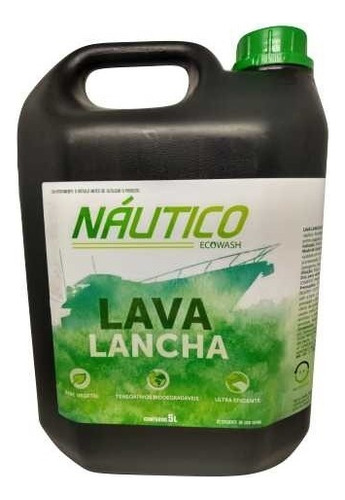 Lava Lancha Shampoo Nautico Ecologico 5 Litros Nautispecial