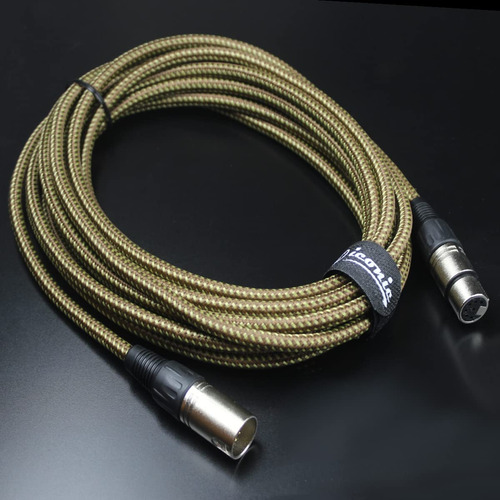 7 Pin Macho Hembra Xlr 20 Ft Tubo Aspiradora Cable Microfono