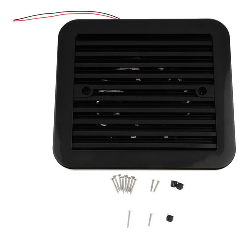 12v Ventilador De Extractor Lateral Exhaust Fan Para Negro