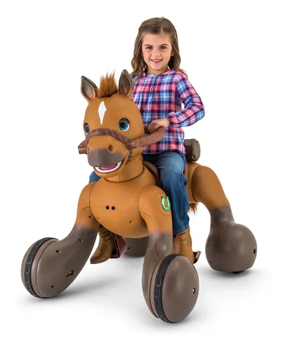 Caballito El ctrico Para Montar Kid Trax Bater a 12v 4 Env o gratis