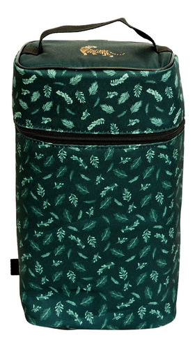 Imagen 3 de 8 de Equipo De Mate Madera Con Mochila Matera Tigres Verde Selva