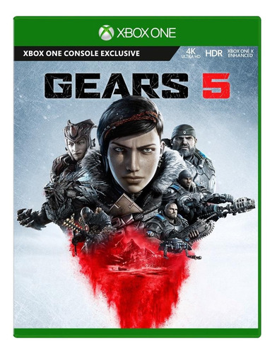 Gears 5 Standard Edition Xbox One Físico Resellado (Reacondicionado)