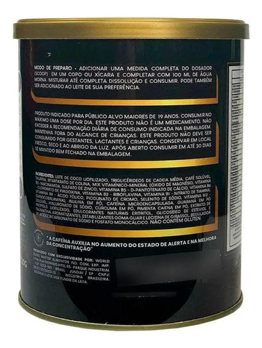 Biomarine Coffee Max Bebida Funcional 220g - Sem Glúten